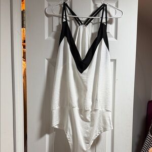 SHEIN Black and White Bodysuit